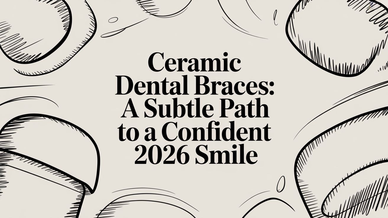 Ceramic dental braces: A Subtle Path to a Confident 2026 Smile