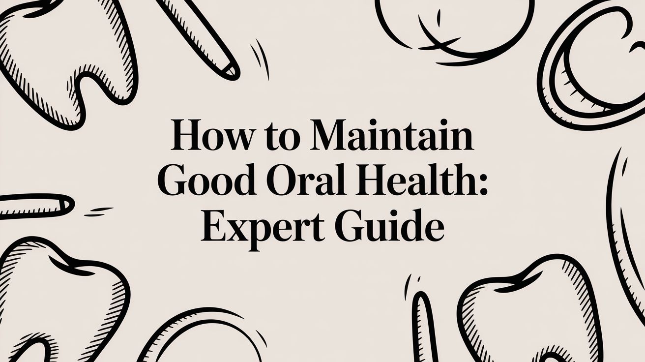 How To Maintain Good Oral Health: Expert Guide