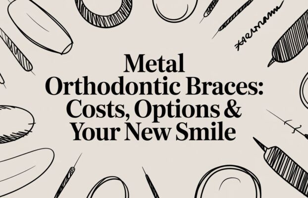 Metal Orthodontic Braces: Costs, Options & Your New Smile