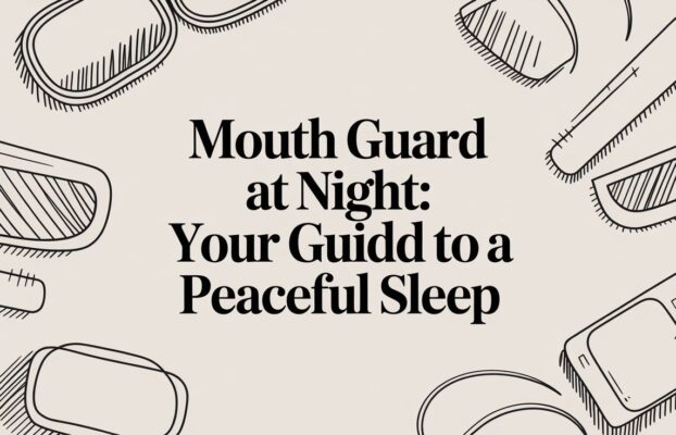 Mouth Guard at Night: Your Guide to a Peaceful Sleep
