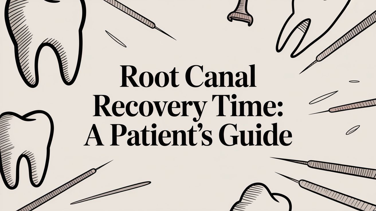 Root Canal Recovery Time: A Patient’s Guide